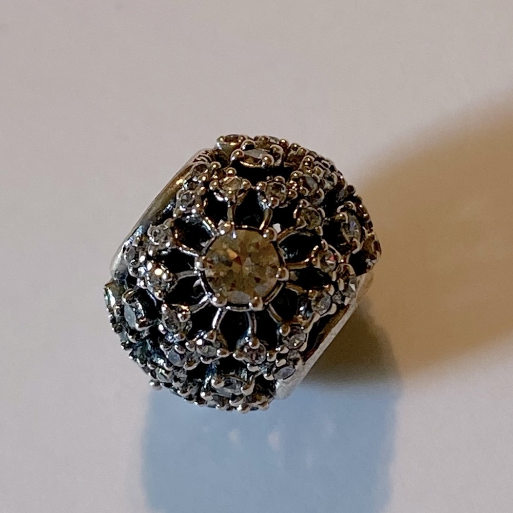 Limited Edition and Retired Pandora Gold Snowflake Charm